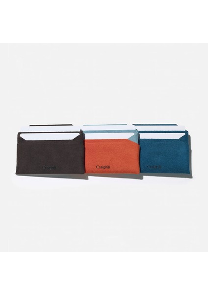 Batten Card Wallet Kartlık Kahverengi Üç Gözlü Kartlık Süet Ultraesnek fırsatları