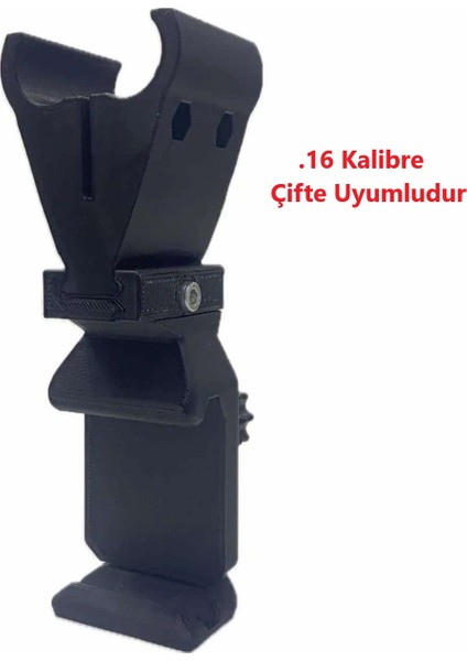 Ovis Outdoor 16 Kalibre Çifte Kırma Av Tüfekleri Için (16 Kalibre) Telefon Tutucu ve Pikatini Ray Adaptörü