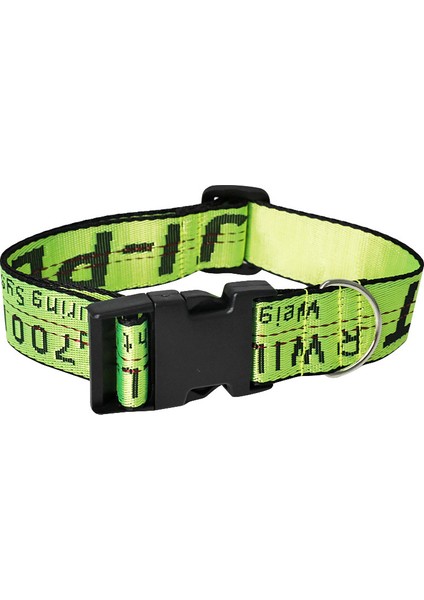 Yeşil Stil Moda Köpek Tasma Büyük Dayanıklı Altın Zincir Naylon Evcil Hayvan Köpek Tasma Uzun Halatlı Harfli Yaka Perro Yaka Köpekler Için (Yurt Dışından)