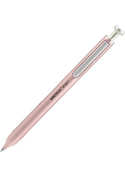 Wrıtech W-0156 Metal Up Mavi-Pembe Gövde 0,7mm Siyah Jel Kalem - 2'li