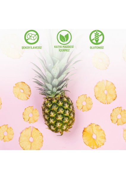 Kurutulmuş Ananas Cipsi, Kurutulmuş Ananas