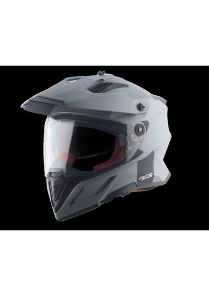 x Cross Sc-Dual VIS0R-E Kask Nıchel Nardo Grey