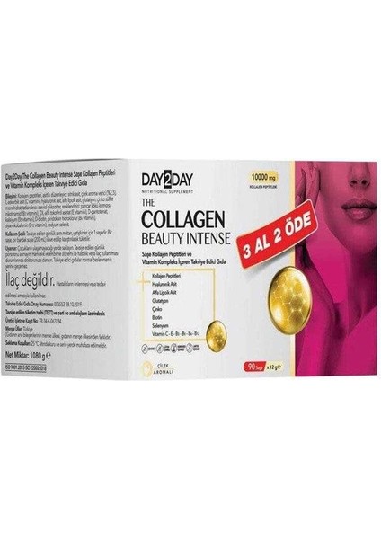 The Collagen Beauty Intense 90 Saşe - 3 Al 2 Öde