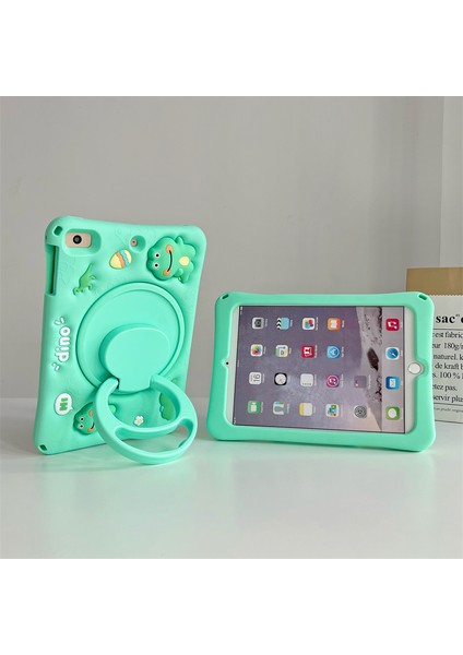 Lenovo Tab M10 3. Nesil TB-328FU T610 Kılıf Cute Dolls Standlı Eğlenceli 3D Karekterli Çocuk Kılıfı