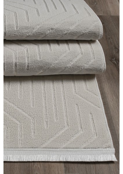 Kaymaz Taban Yıkanabilir Modern Salon Mutfak Oturma Odası Çocuk Odası Halısı 5025 Krem fırsatları