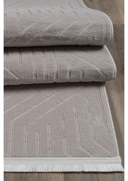 Kaymaz Taban Yıkanabilir Modern Salon Mutfak Oturma Odası Çocuk Odası Halısı 5025 Vizon fırsatları