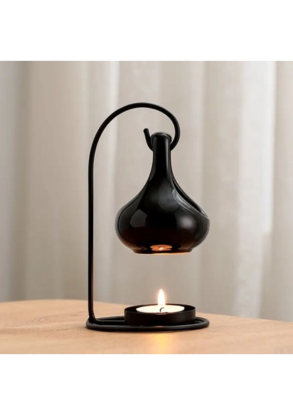 Standlı Askılı Buhurdanlık – Damla Model (1 Adet Tealight Mum Hediyeli)