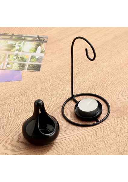 Standlı Askılı Buhurdanlık – Damla Model (1 Adet Tealight Mum Hediyeli) modelleri
