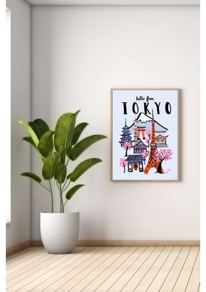 A3 Tokyo Baskılı Poster