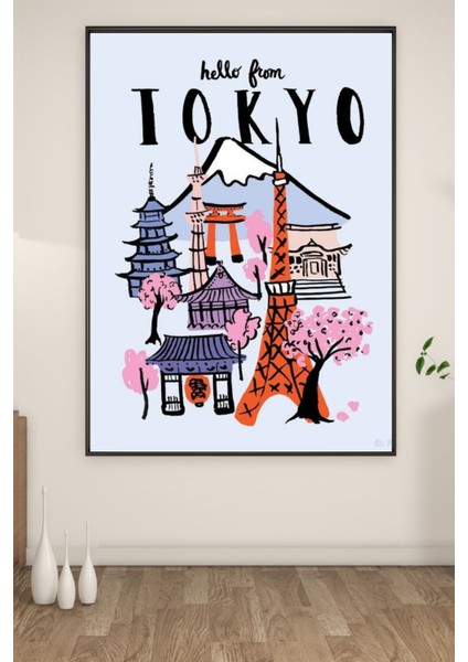 A3 Tokyo Baskılı Poster