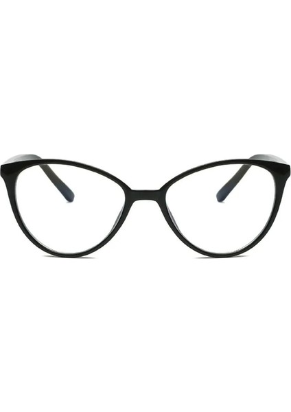 Cateye Mavi Işık Filtreli Gözlük Blueblock Kedi Gözü Köşeli, Optik Uyumlu Camları Değişebilir