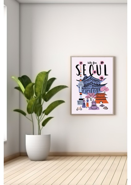 A3 Seoul Baskılı Poster fiyatları