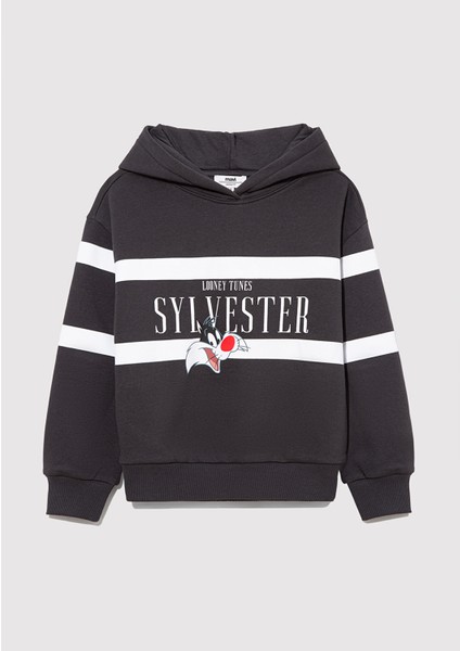 Sylvester Baskılı Antrasit SWEATSHIRT7S10074-70087