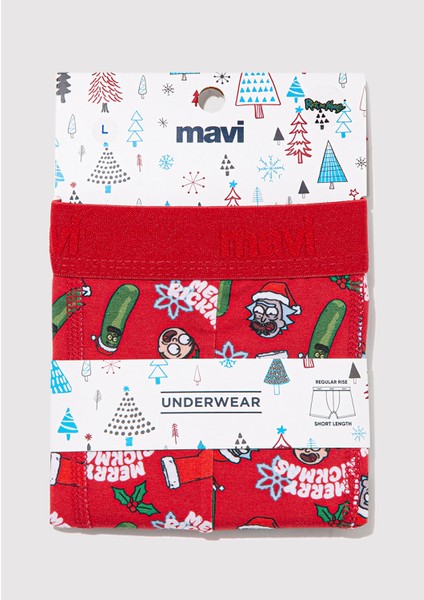 Yılbaşı Temalı Baskılı BOXER0911246-32421 modelleri