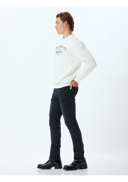 Slim Fit Kot Pantolon - Brad Jean