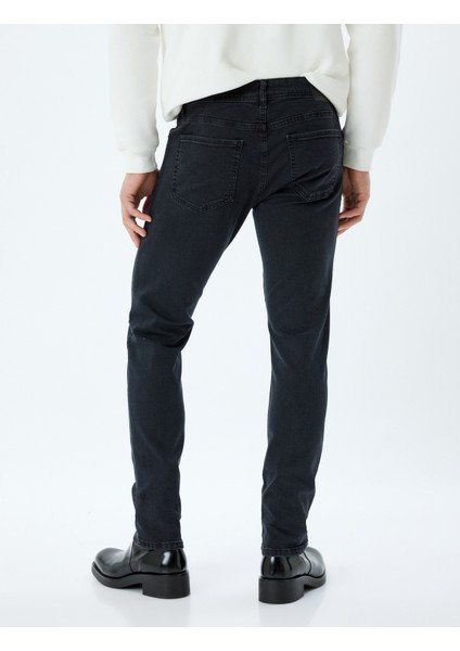 Slim Fit Kot Pantolon - Brad Jean