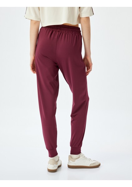 Beli Bağcıklı Ekstra Yüksek Bel Jogger Eşofman Altı fırsatları