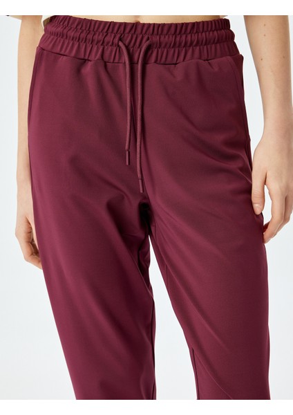 Beli Bağcıklı Ekstra Yüksek Bel Jogger Eşofman Altı indirimleri