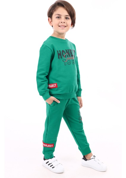 Erkek Çocuk Baskılı Eşofman Takım