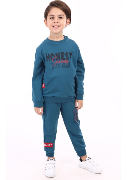 Erkek Çocuk Baskılı Eşofman Takım