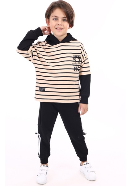 Erkek Çocuk Baskılı Eşofman Takım