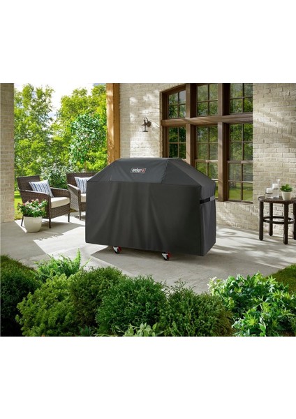 7194 Lüks Barbekü Örtüsü - Yeni Genesis® Iı 3 Brülöre Uygun