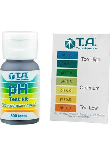 Terra Aquatica Organic Terra Aquatica Ph Test Kit 30 ml