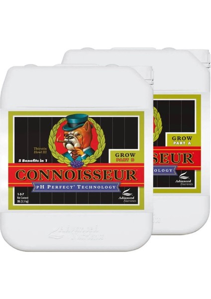 Connoisseur Grow Part A-B Ph Perfect 5 Litre Bitki Besini