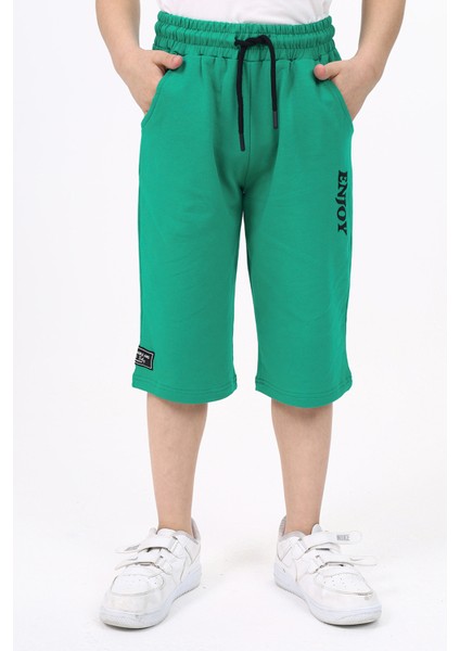 Erkek Çocuk Nakışlı Kapri