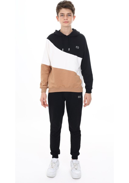 Erkek Çocuk Nakışlı Eşofman Takım