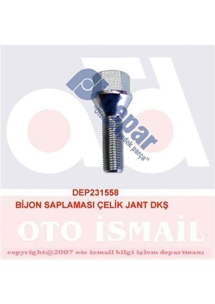Bijon Saplaması Dkş Çelik Jant