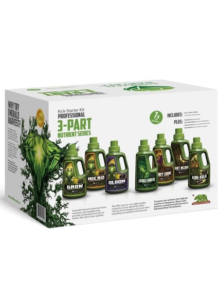 3 Part Starter Kit 950 ml Bitki Başlangıç Besin Seti