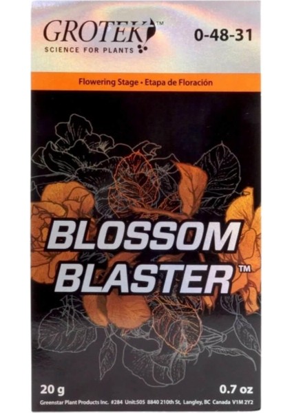 Blossom Blaster 20 gr Bitki Çiçek Arttırıcı