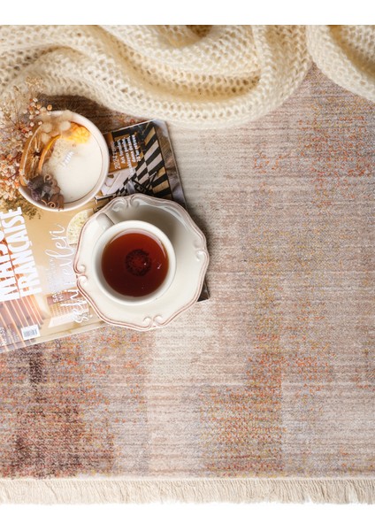 Makine Halısı Agnello Halı 7/24 0119 Bej