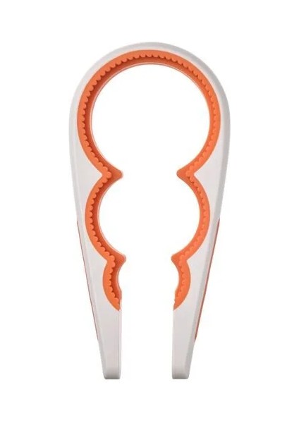 Uppfylld Kavanoz Açacağı Beyaz-Turuncu 21 cm
