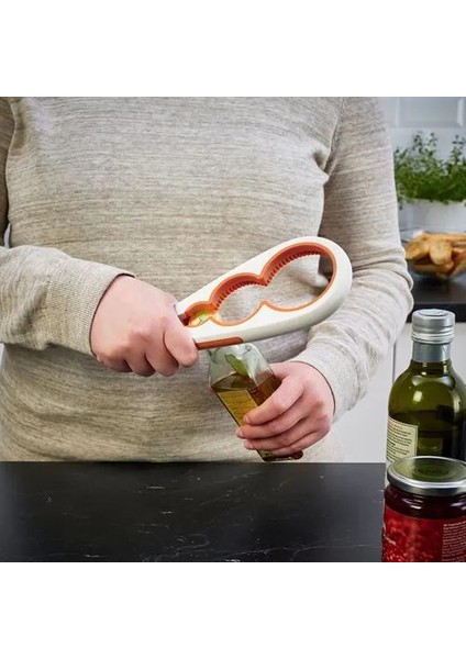 Uppfylld Kavanoz Açacağı Beyaz-Turuncu 21 cm fiyatları