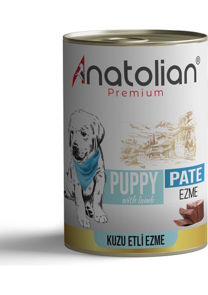 Puppy Lamb Pate Kuzulu Ezme Yavru Köpek Konservesi 400 gr
