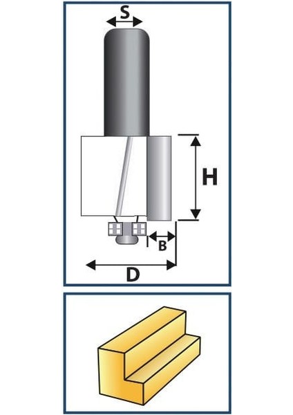 20MM Lamba Bıçağı Z3 (3 Ağızlı)