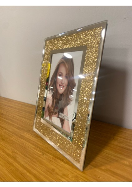 Resim Çerçeve Aynalı Gold Model 10X15