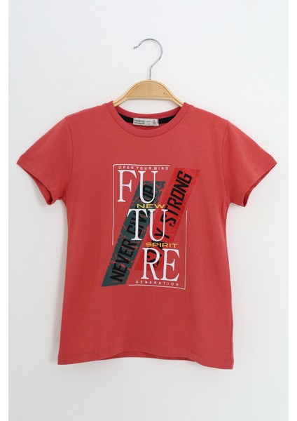 Erkek Çocuk Baskılı Tişört