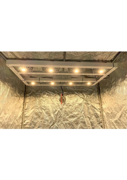 80X80X180 Bitki Yetiştirme Kabin Seti Eco