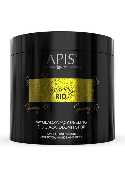 Apis Natural Cosmetics Vücut, El ve Ayaklar Için Peeling - Sunny Rıo - 700 G