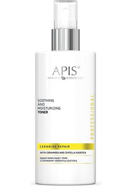 Apis Natural Cosmetics Yatıştırıcı ve Nemlendirici Tonik - Ceramide Repair - 300 ml