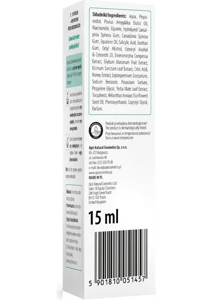 Nokta Kremi, Cilt Kusurlarına Karşı - My Pure Skın - 15 ml
