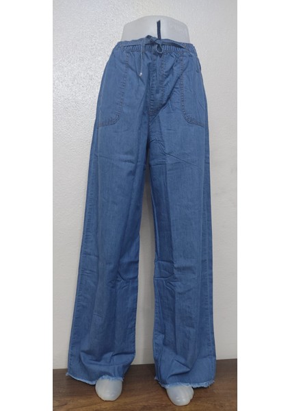 2420 Kadın Ince Yazlık Jeans Kot Denim Pantolon