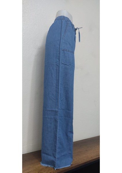 2420 Kadın Ince Yazlık Jeans Kot Denim Pantolon
