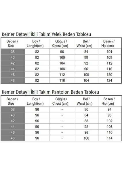 Kemer Detaylı Ikili Takım Indigo 19232 indirimleri