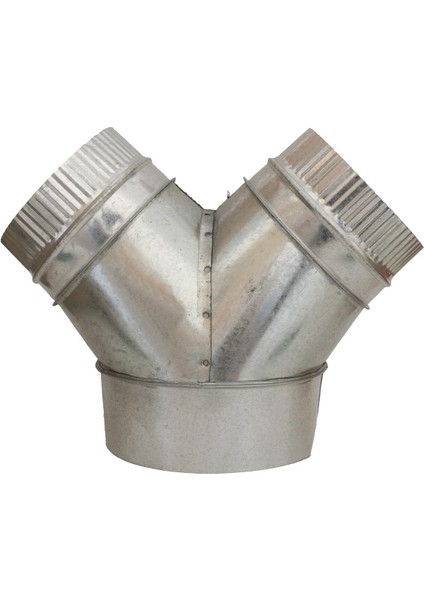 Metal Y Bağlantısı 200 mm x 150 mm x 150 mm
