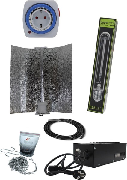 600W Manyetik Kompakt Balastlı Shp/hps Set