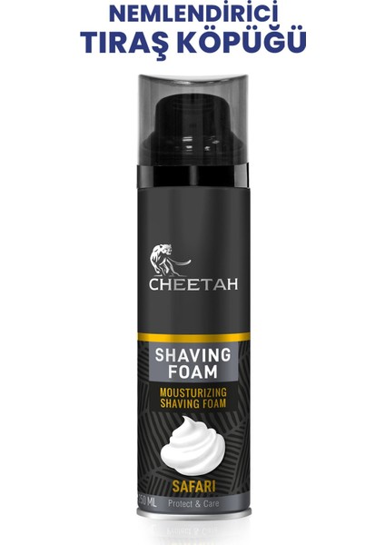 Safari Erkek Tıraş Köpüğü 250 ml x 3 Adet